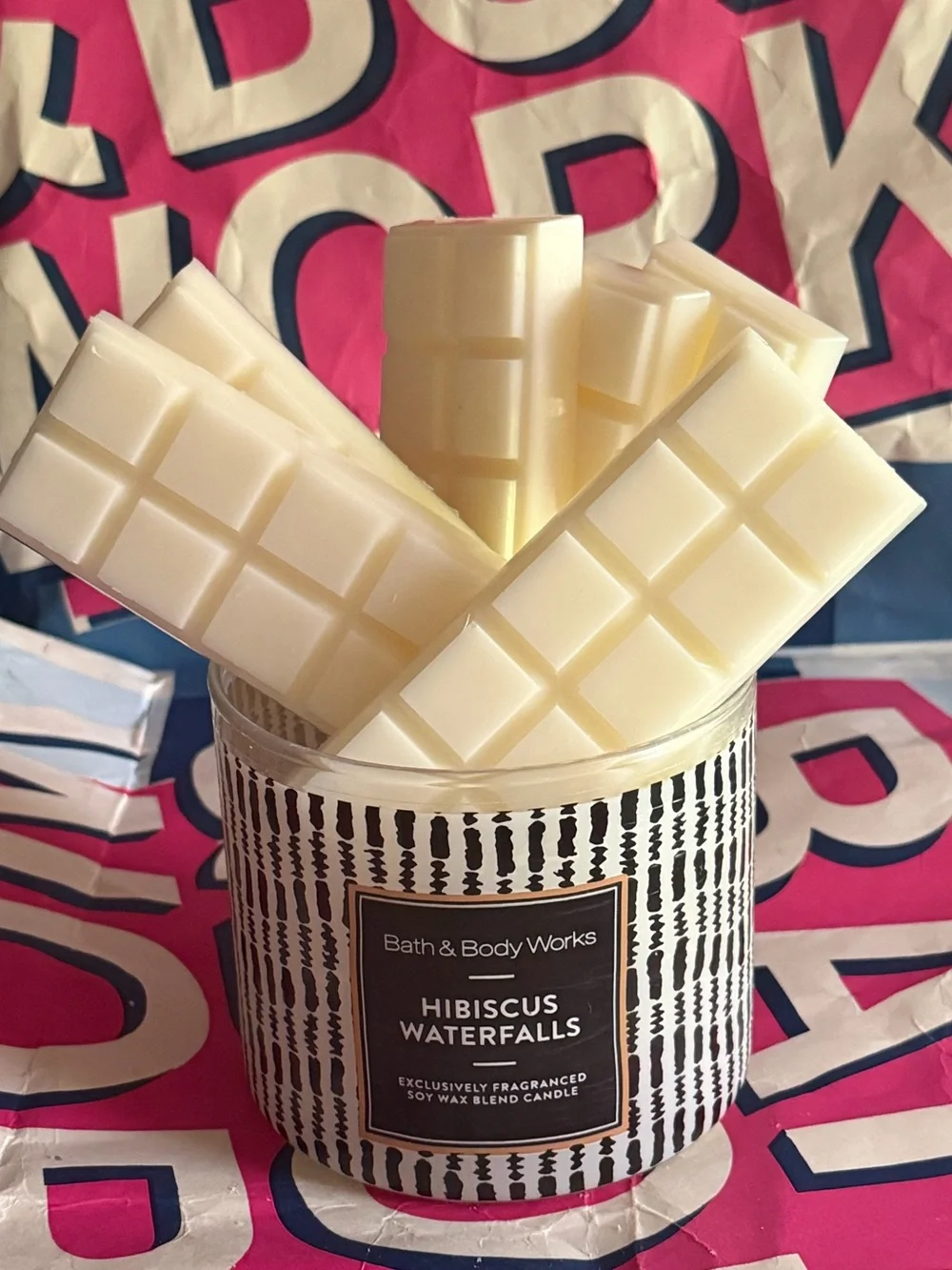 Bath & Body Works Candle Hibiscus Waterfalls Wax Melts